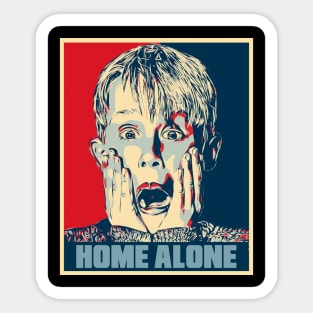 Kevin Home Alone Hope Poster Art Sticker